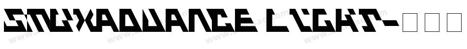SMBxAdvance Light字体转换